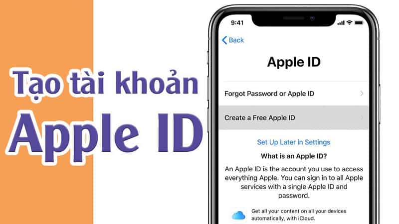Hướng dẫn chi tiết cách tạo tài khoản Apple ID cực dễ bằng bất kỳ thiết bị nào, chỉ trong một nốt nhạc