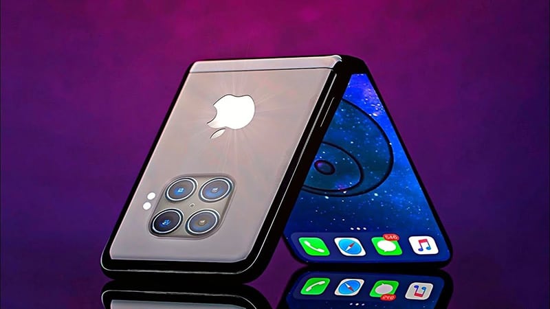 iPhone màn hình gập của Apple sẽ được trang bị kính Ceramic Shield siêu bền