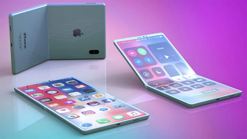 Apple thử nghiệm hai mẫu thiết kế độc đáo cho iPhone màn hình gập: Bạn thích phiên bản nào?