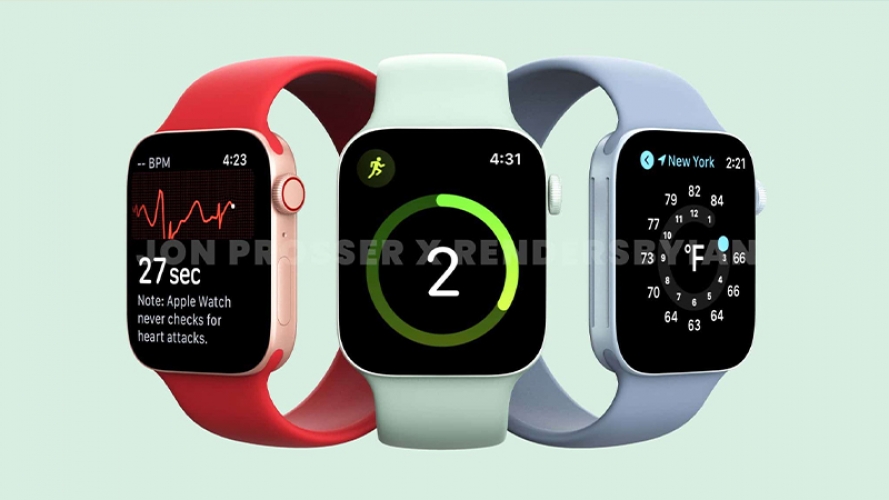 Apple Watch Series 8 sẽ có thiết kế mới bị rò rỉ vào năm ngoái