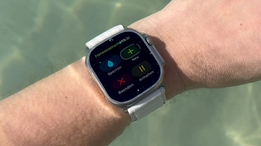 Bạn đã biết cách điều khiển Apple Watch khi ở dưới nước chưa?