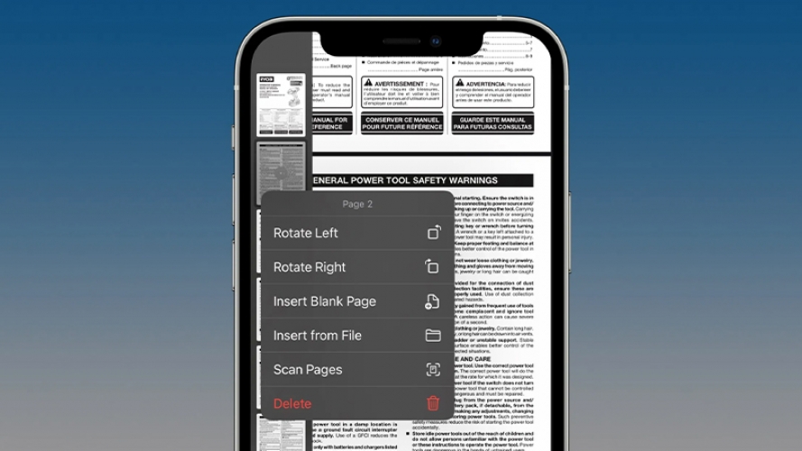 Cách chỉnh sửa tệp PDF với iPhone và iPad trong ứng dụng Tệp trên iOS/iPadOS 15