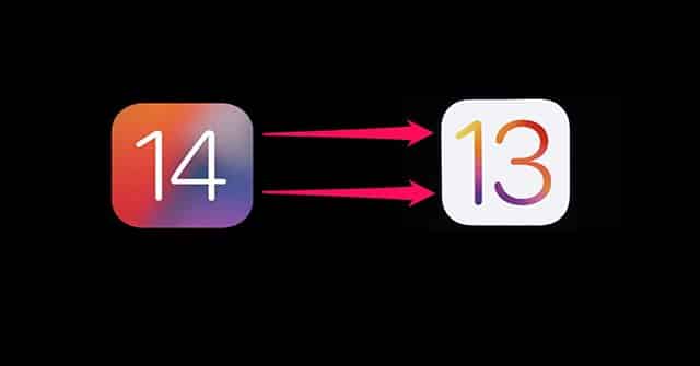 Cách hạ xuống iOS 13 khi đã nâng cấp lên iOS 14, iPadOS 14 ?