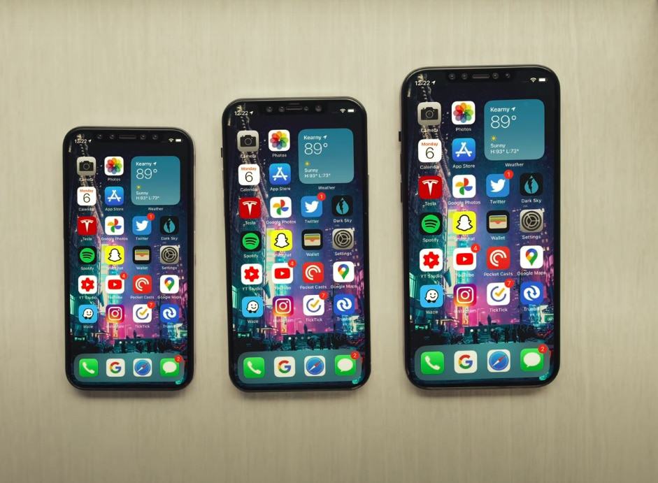 iPhone của bạn sẽ trông như thế nào khi gắn với màn hình 5.4 inch của iPhone 12