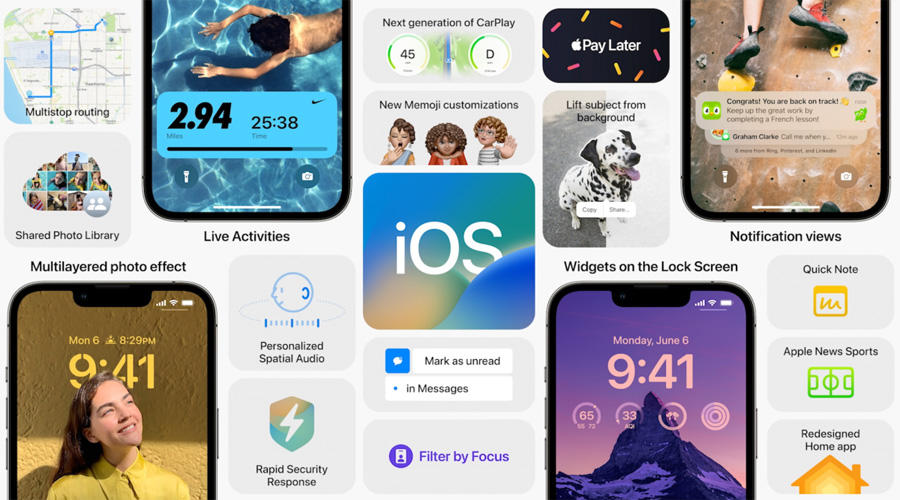 Những thiết bị nào của Apple sẽ tương thích với iOS 16 và iPadOS 16?