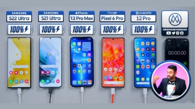 So sánh thời lượng pin Samsung S22 Ultra với iPhone 13 Pro Max: Kết quả thật bất ngờ!