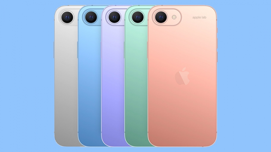 Xuất hiện concept iPhone SE được thiết kế lại với màn hình nốt ruồi, nhiều màu sắc bắt mắt