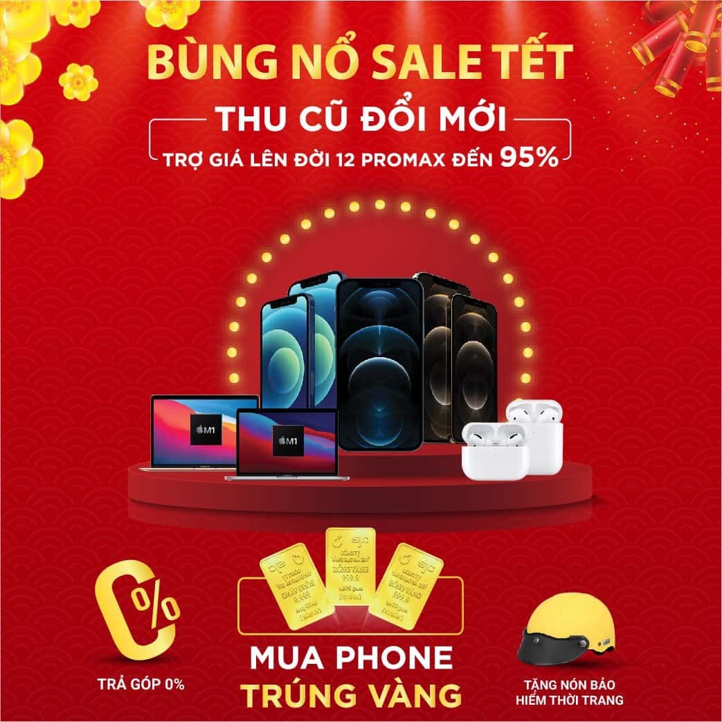 Mừng Xuân sang - ring vàng may mắn, Mua iPhone cơ hội rút trúng 1 chỉ vàng SJC mỗi tuần tại Minh Tuấn mobile