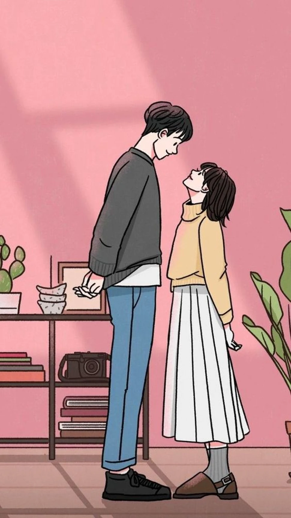 Tải ảnh cặp đôi yêu nhau anime đẹp nhất - THCS Giảng Võ