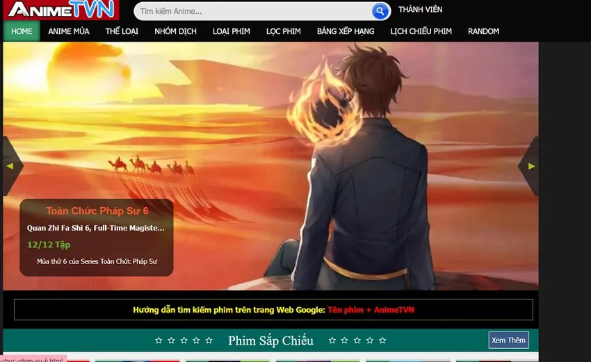Top 10 Trang Web Phim Anime Online Hay Nhất Hiện Nay