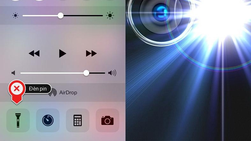 Bật đèn flash trong ứng dụng Máy ảnh trên iPhone của bạn
