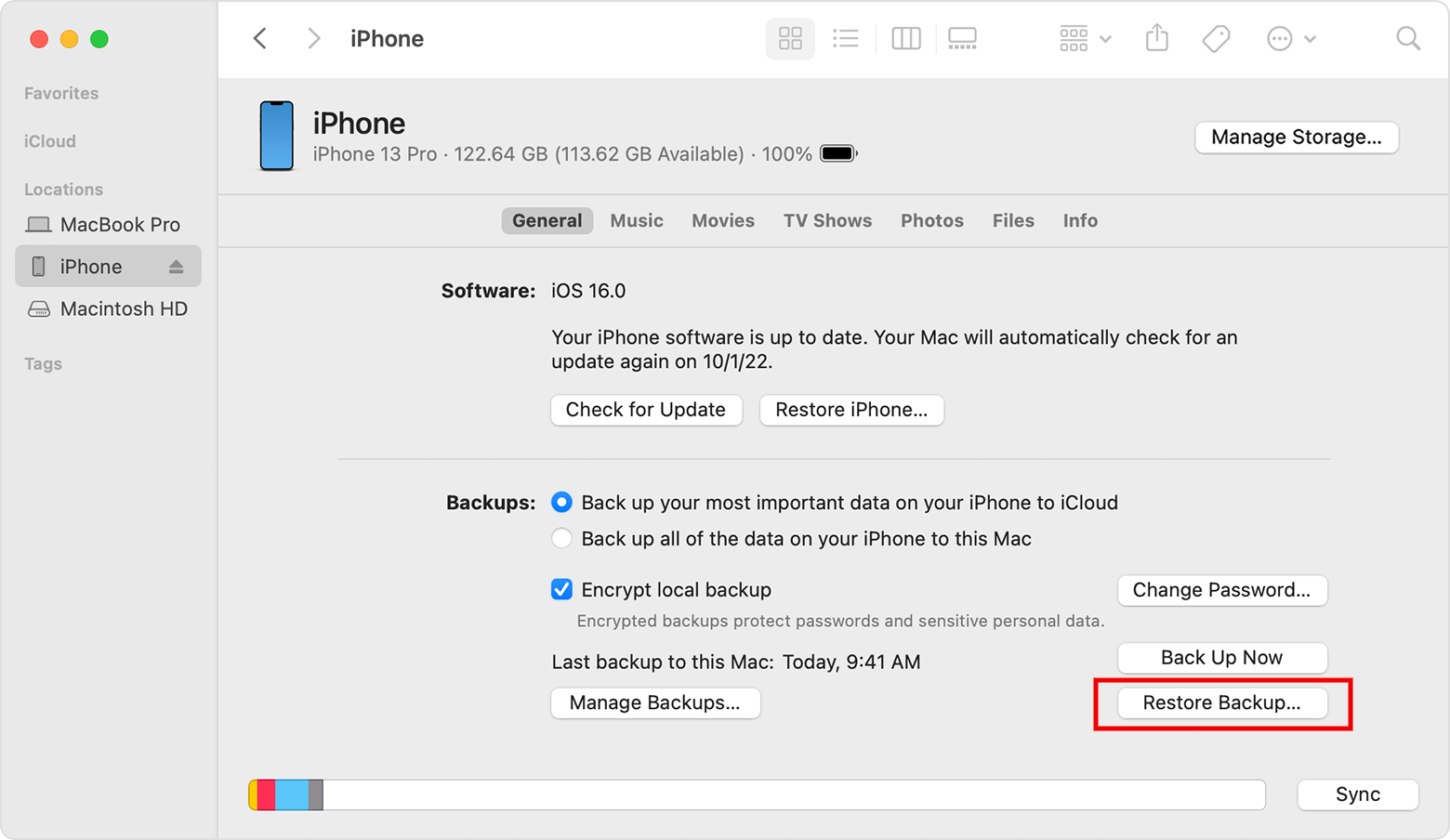 Restore iPhone có mất dữ liệu không? Restore iPhone không mất dữ liệu