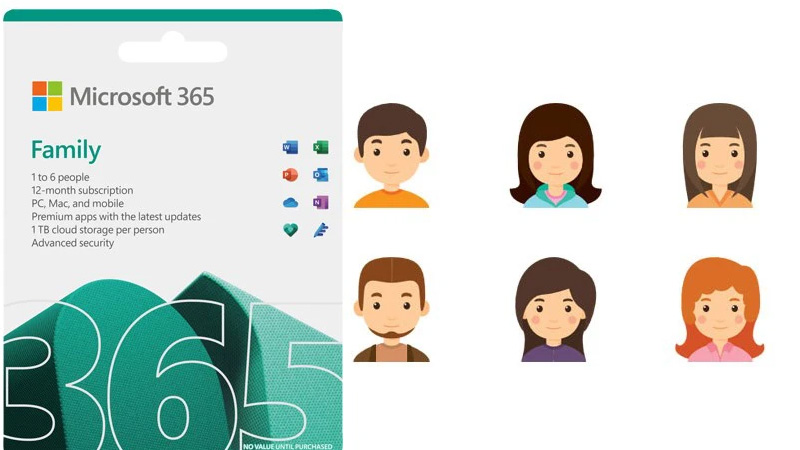 Phần mềm Microsoft 365 Family