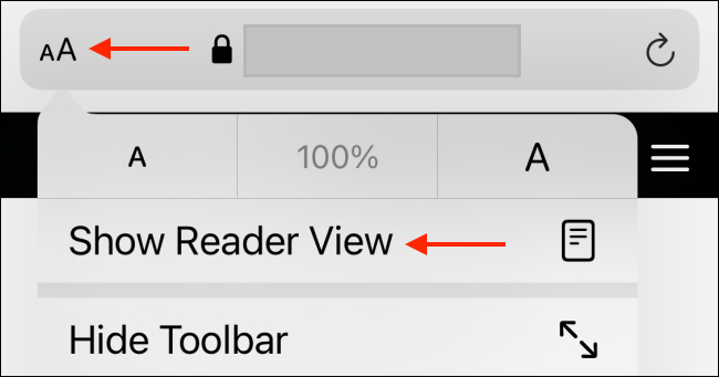 Cách sử dụng chế độ Reader view