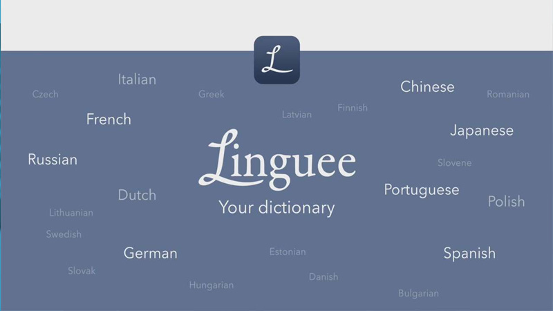 Dictionary Linguee là một công cụ dịch đáng tin cậy giúp đưa các từ nước ngoài vào ngữ cảnh. Ứng dụng hỗ trợ một số ngôn ngữ và cho phép bạn thực hiện tìm kiếm 2 chiều.