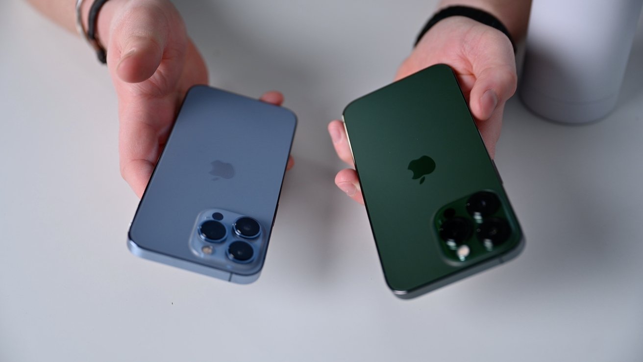 Sierra Blue và Alpine Green iPhone 13 Pro