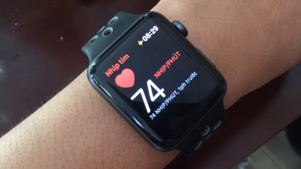 Apple Watch cảnh báo nhịp tim
