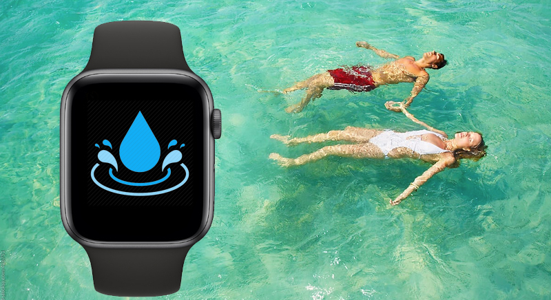 Smartwatch Apple Watch S4 được trang bị chuẩn chống nước lên đến 50m, bạn không còn phải quá lo lắng khi đồng hồ vô tình dính nước hoặc khi đi ngoài trời gặp mưa to.