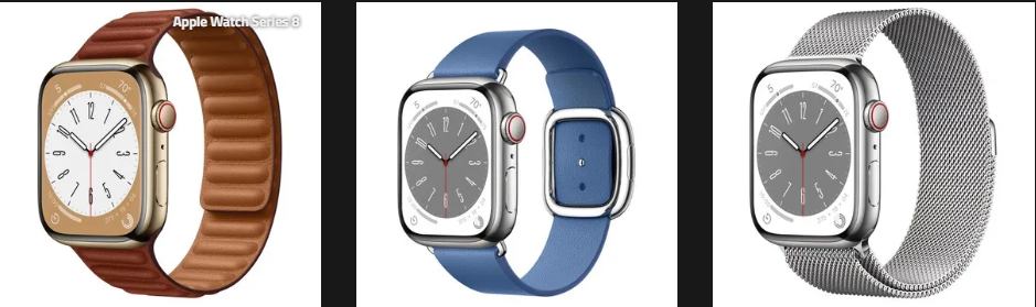 Apple Watch Series 8 có mấy màu