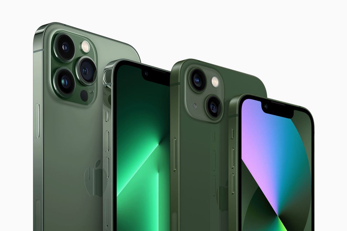 Màu mới iPhone 13 Pro xanh lá