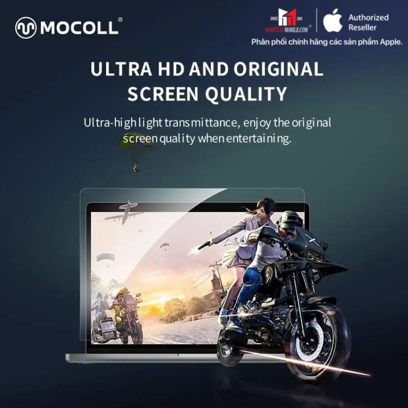 Bộ dán MacBook Pro M2 13.3 inch Mocoll 5 in 1