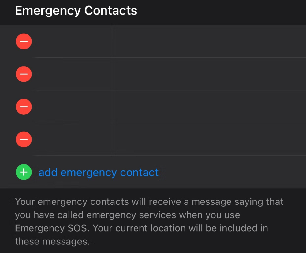 Cách tạo danh bạ khẩn cấp trên iOS 16 cực hữu ích
