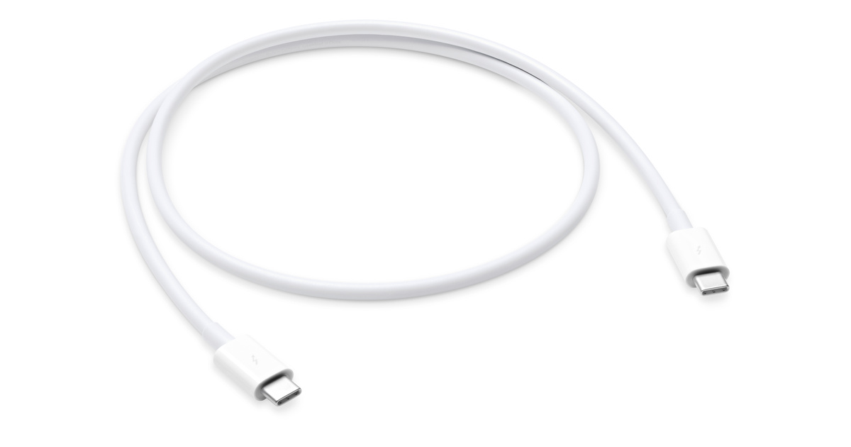 Cáp Apple Thunderbolt 3 (USB type-C) - MQ4H2ZA/A vỏ nhựa bên bỉ