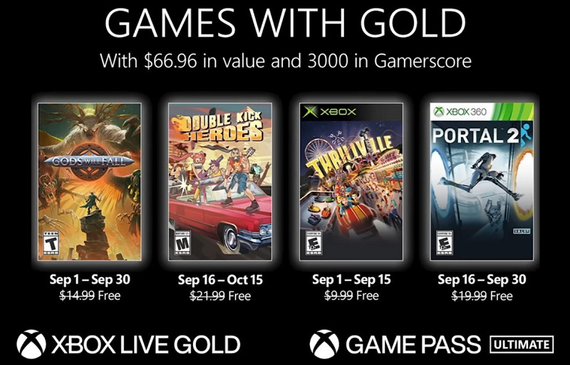 Danh sách game mới trên Xbox Game Pass và Games with Gold vào 9/2022