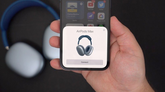 AirPods Max - dễ dàng kết nối với các thiết bị khác bằng Bluetooth