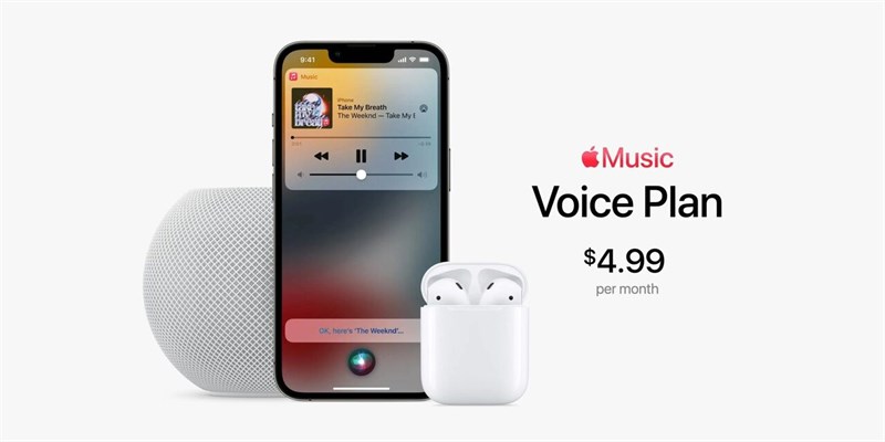 Apple ra mắt gói dịch vụ mới thuộc Apple Music - Voice Plan