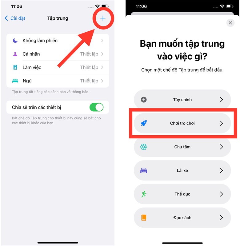 Game mode trên iOS 15 - Minh Tuấn mobile - bước 2