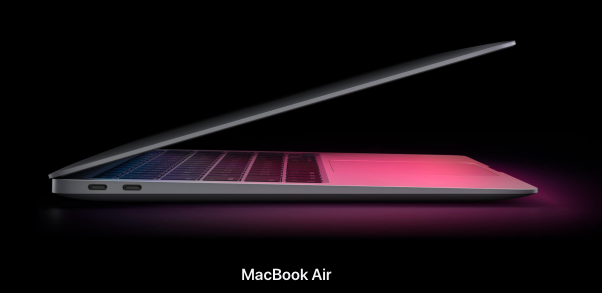 MacBook Air 2020 thời lượng pin hơn 9 tiếng sử dụng tiện lợi cho mọi công việc