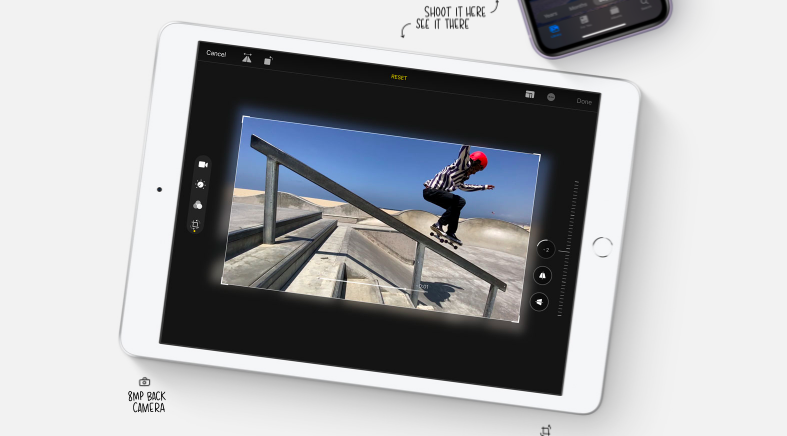 iPad Gen 9  256G Wifi- Chính Hãng VN/A biên tập video đơn giản trên máy
