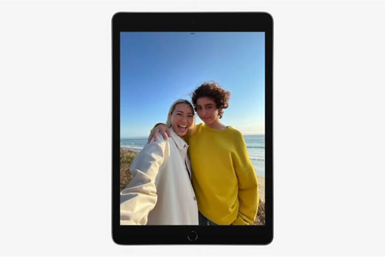 iPad Gen 9 64G Wifi + 4G camera trước có góc chụp rộng rãi cho nhóm bạn