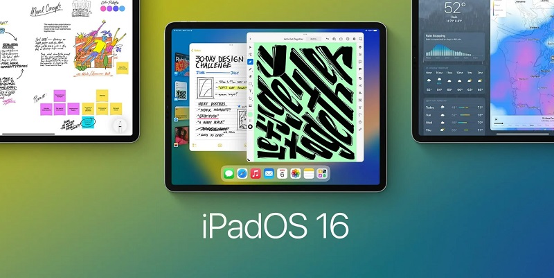 iPad Pro M2 2022 sử dụng hệ điều hành iPadOS 16 trang bị nhiều chức năng hay độc đáo 