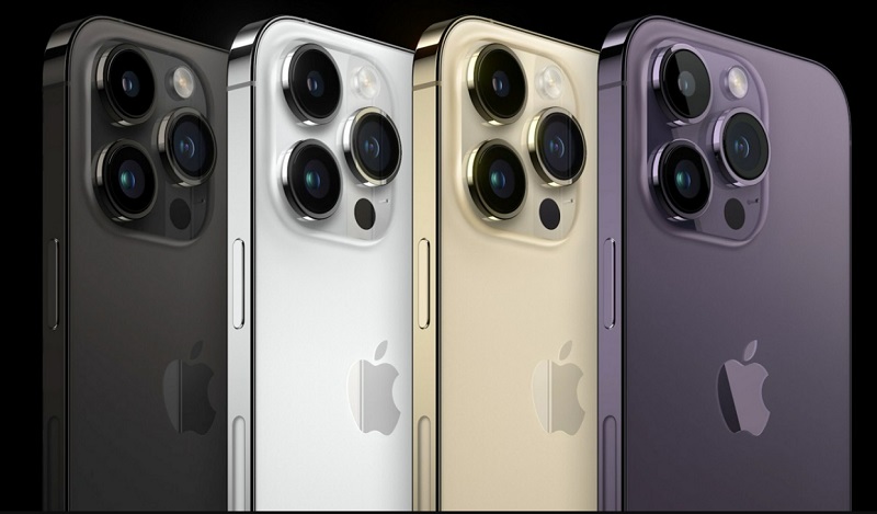 iPhone 14 Pro Max có kích thước 6.7 inch với 4 màu ngay tại thời điểm ra mắt 