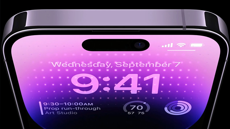 Màn hình OLED trên iPhone 14 Pro Max