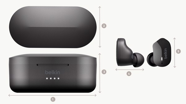 Tai nghe Belkin True Wireless Soundform Earbuds AUC001