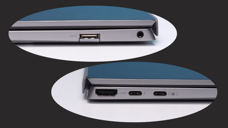 Laptop Dell Vostro 5320 13.3 inch i7-1260P/16GB/512GB SSD (V3I7005W)-Đầy đủ các cổng kết nối phổ biến