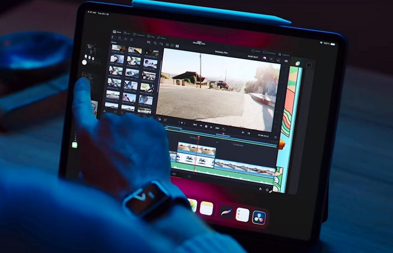 DaVinci Resolve dành cho iPad phát huy tối đa sức mạnh của con chip mới Apple 