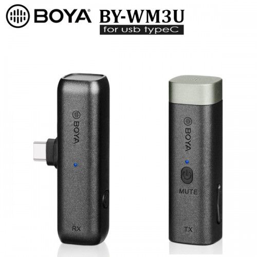 Micro không dây Boya kết nối qua cổng Type-C ( Single )