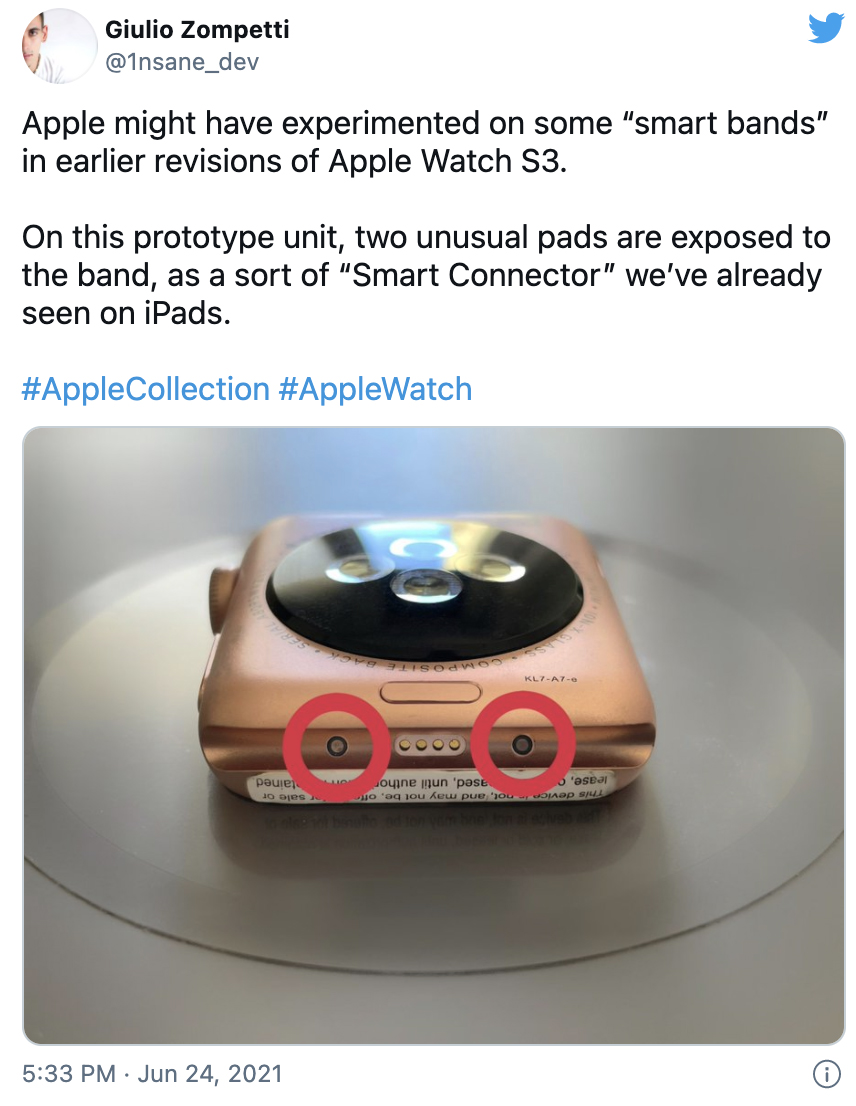 Nguyên mẫu Apple Watch S3