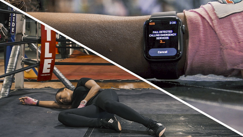 Phát hiện té ngã trên Apple Watch