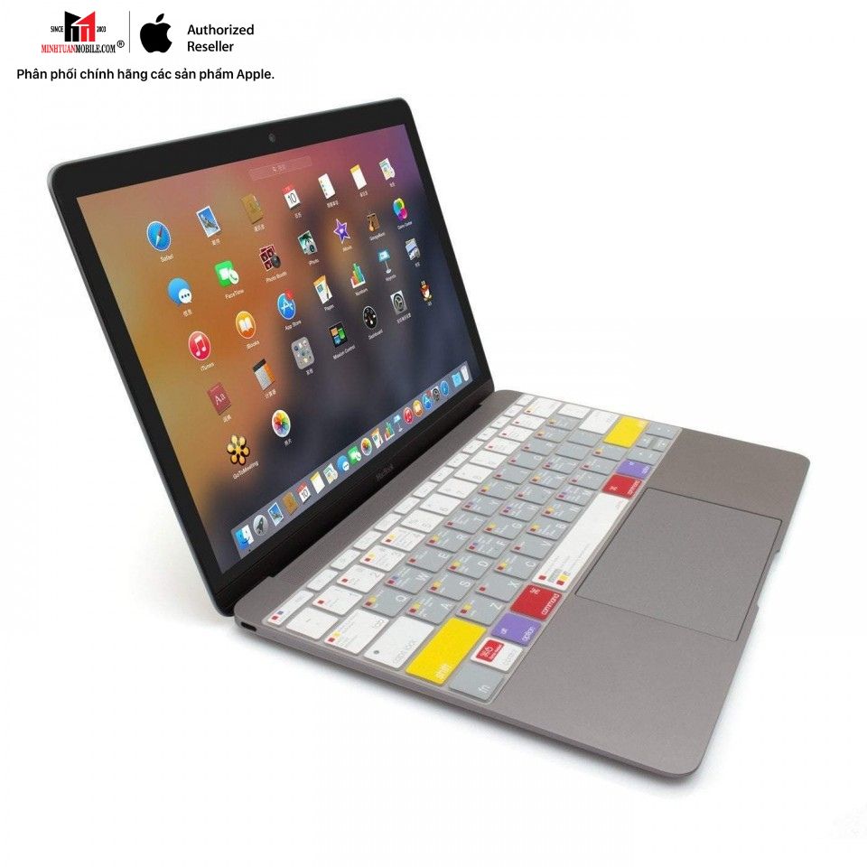 Phủ phím MacBook Pro 13/15 inch JCPAL Verskin Touch Bar JCP2233