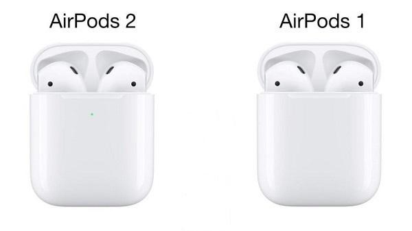 Ngoại hình AirPods 2 gọn gàng như chiếc AirPods 1 