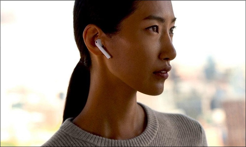 Tai nghe Bluetooth AirPods 2 - Chính hãng VN/A- Đeo vừa khít hốc tai, thoải mái