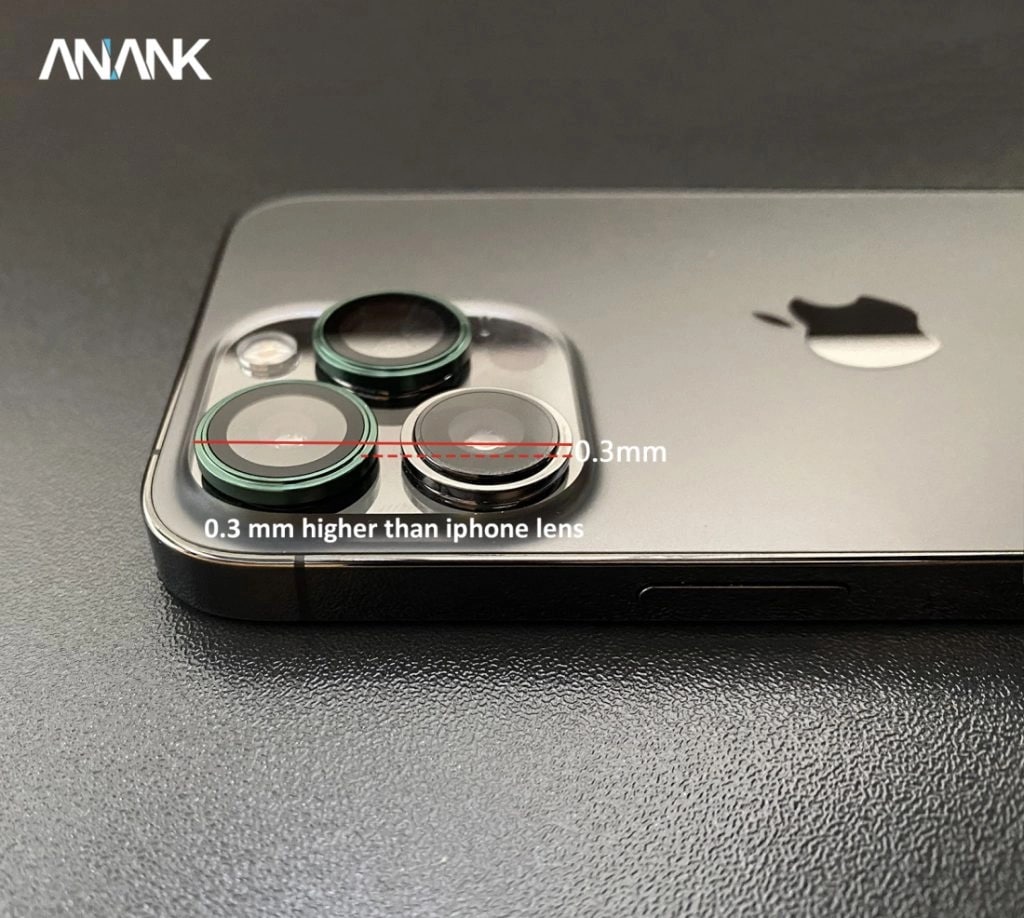 Dán AR bảo vệ camera iPhone 12 Pro/ 12 Pro Max ANANK