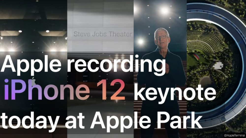 Sự kiện ra mắt iPhone 12 series đã bắt đầu được Apple ghi hình tại Apple Park