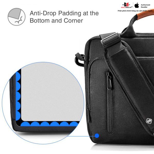 Túi xách chống sốc MacBook 13/14 inch Tomtoc Briefcase Premium A50C01