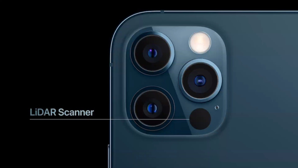 Với cảm biến LiDAR, iPhone 12 Pro có thể lấy nét tự động trong môi trường thiếu sáng nhanh hơn 6 lần 